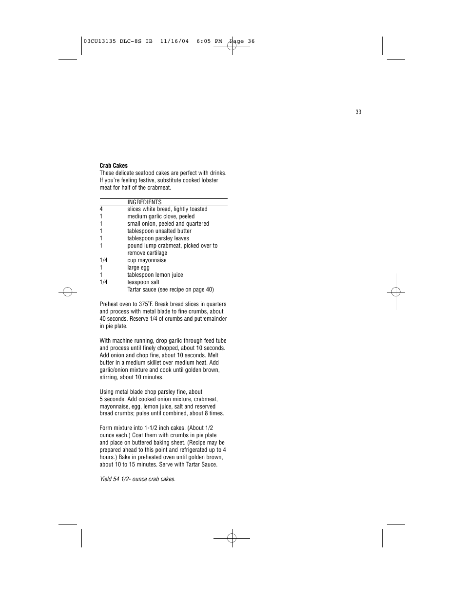 Cuisinart DLC-8S Series User Manual | Page 35 / 49