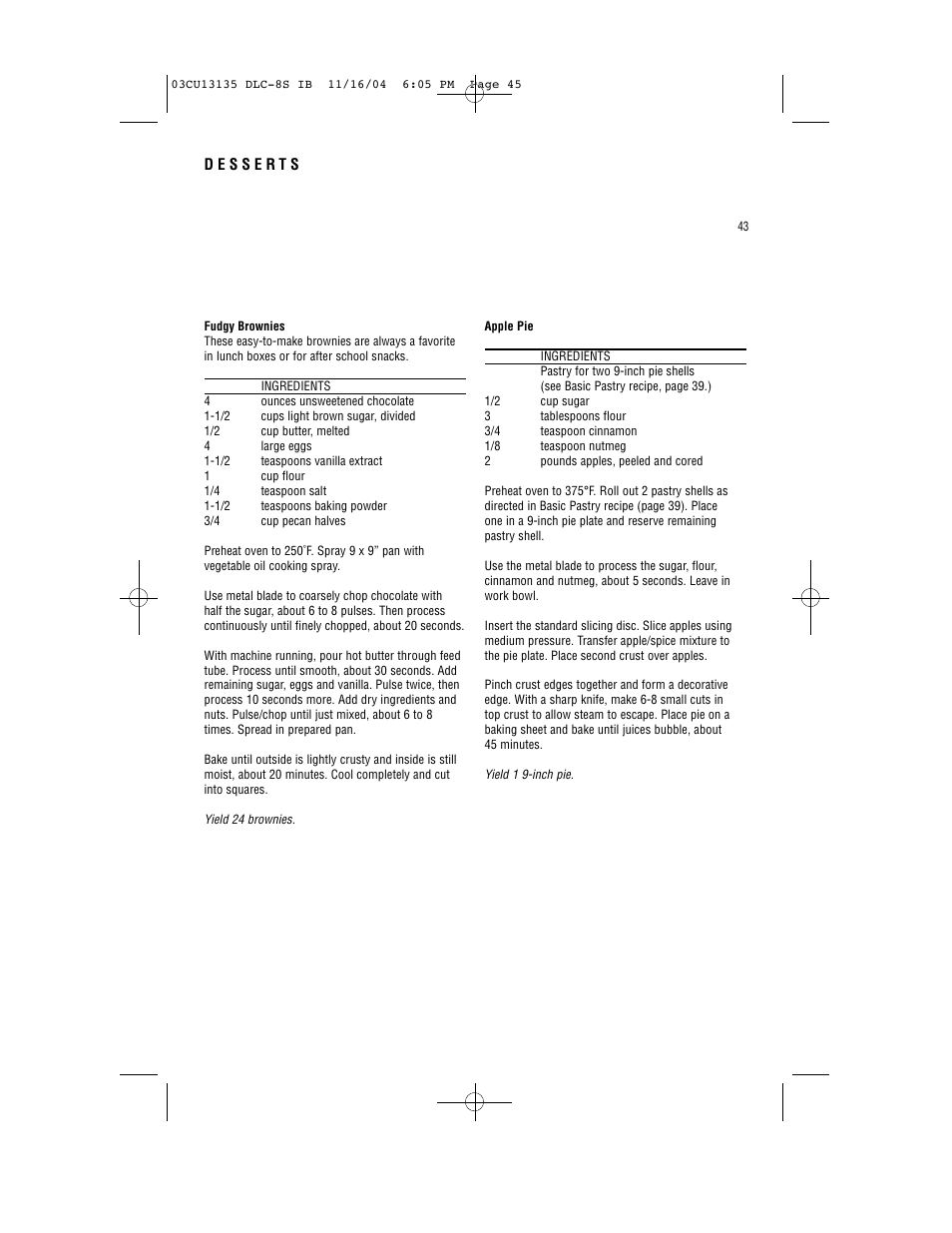 Cuisinart DLC-8S Series User Manual | Page 44 / 49