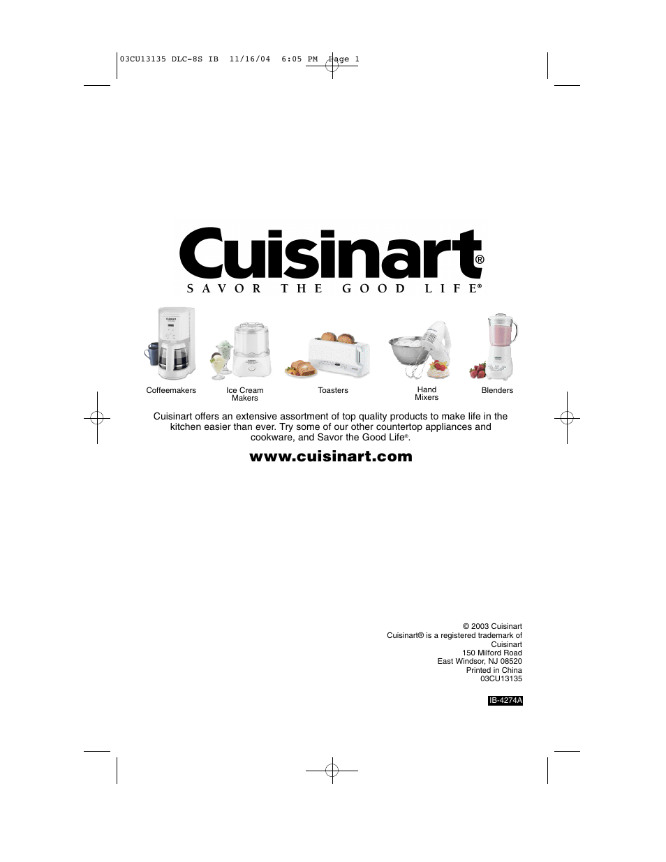 Cuisinart DLC-8S Series User Manual | Page 49 / 49