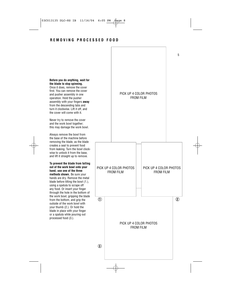 Cuisinart DLC-8S Series User Manual | Page 7 / 49