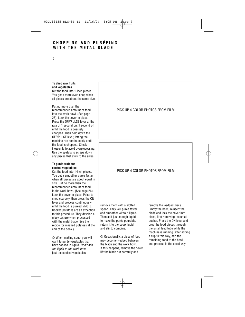 Cuisinart DLC-8S Series User Manual | Page 8 / 49