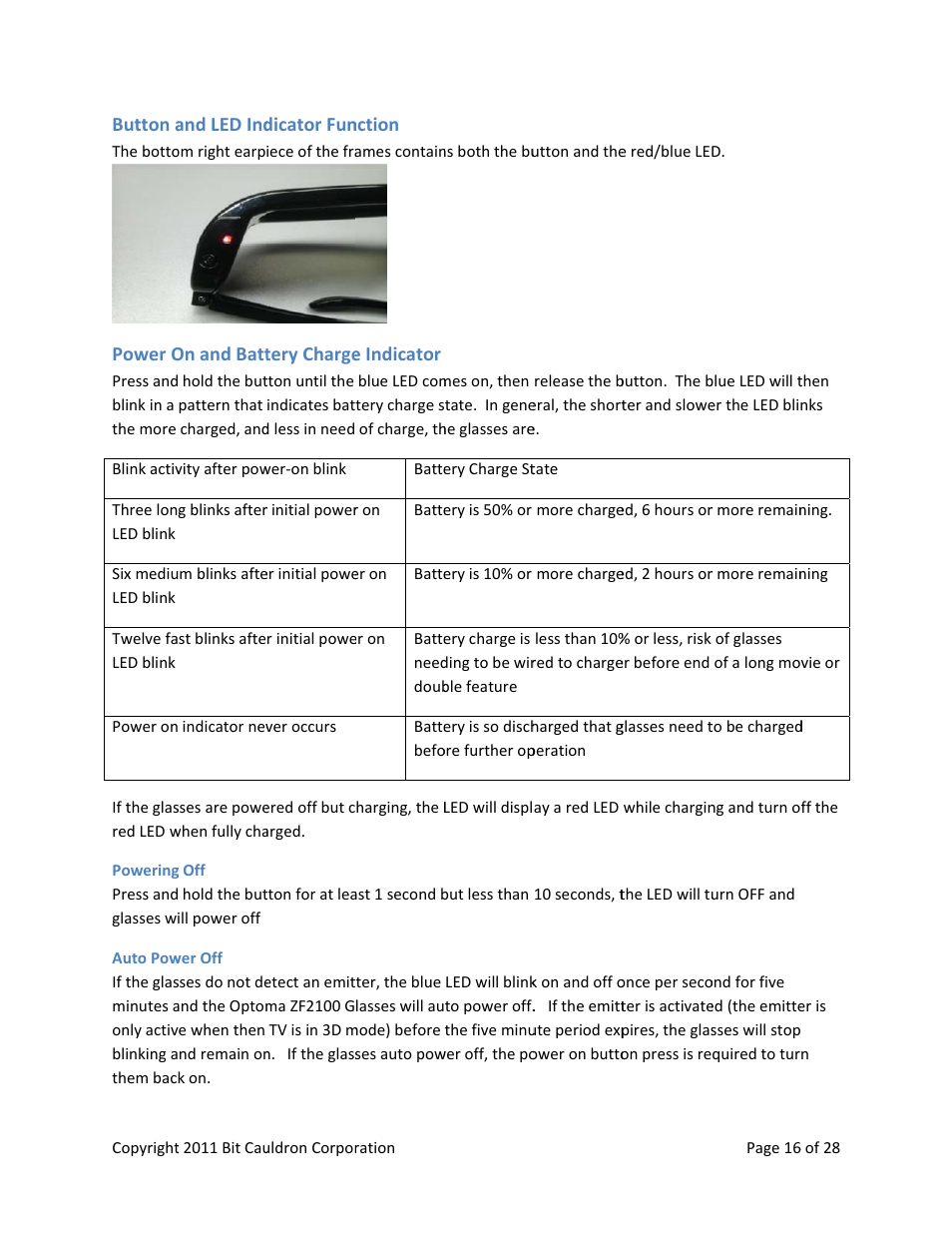 Optoma ZF2100 System User Manual | Page 16 / 28