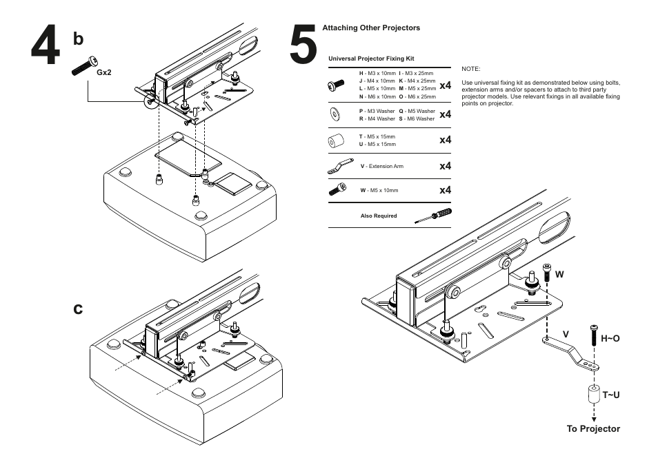 Optoma OWM855W User Manual | Page 3 / 5