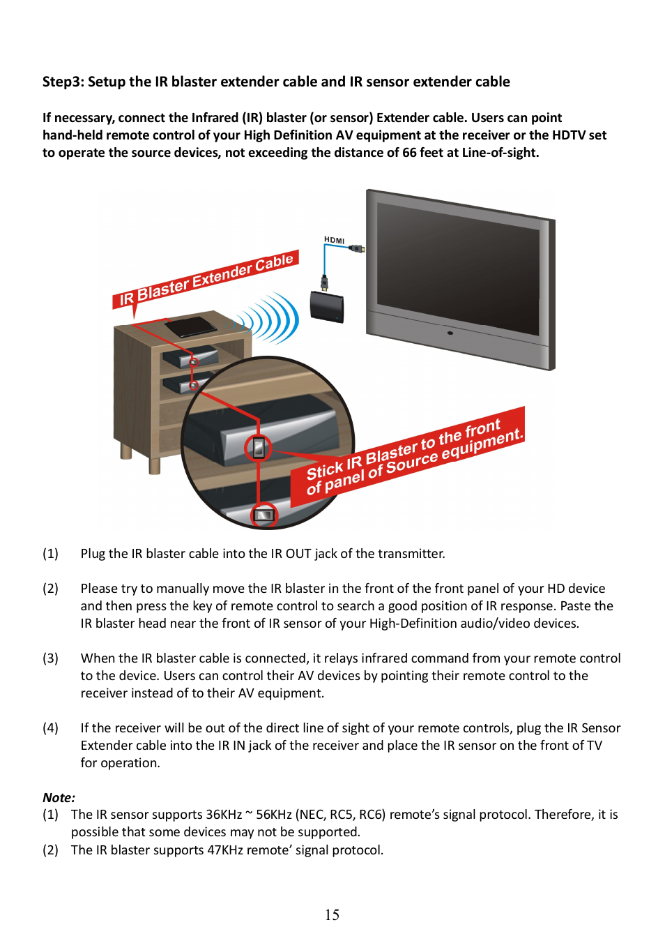 Optoma WHD200 User Manual | Page 15 / 28