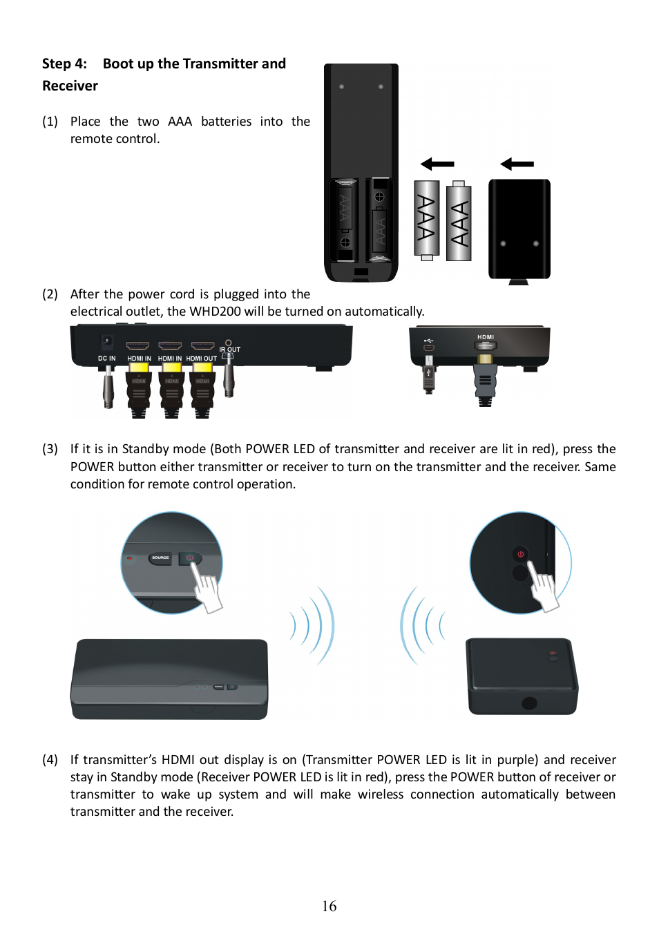 Optoma WHD200 User Manual | Page 16 / 28