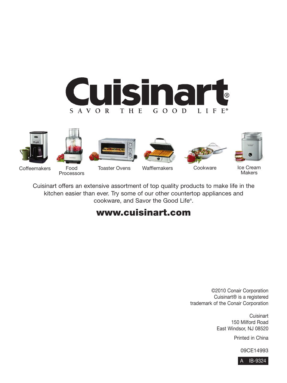 Cuisinart PerfecTemp CPK-17 User Manual | Page 12 / 13