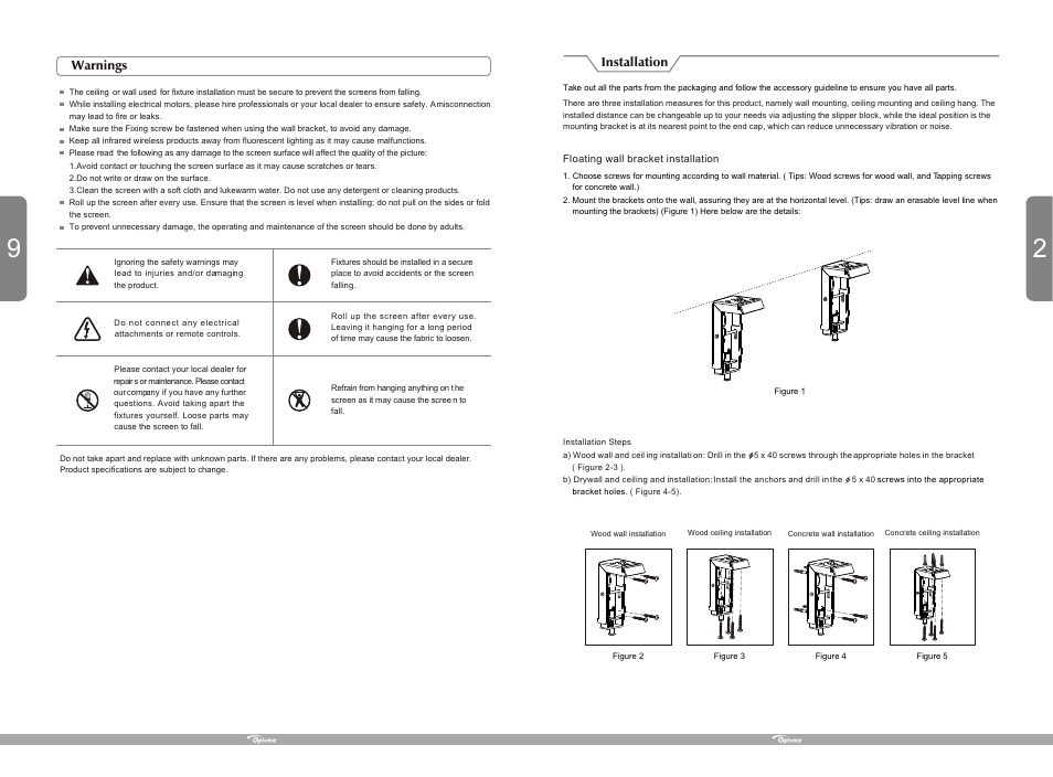 Ò³ãæ 3 | Optoma DE-1123EGA User Manual | Page 3 / 6