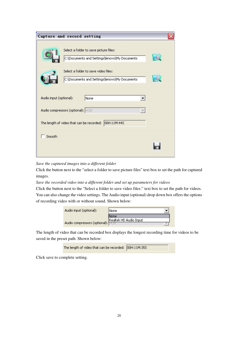 Optoma DC300i User Manual | Page 20 / 28