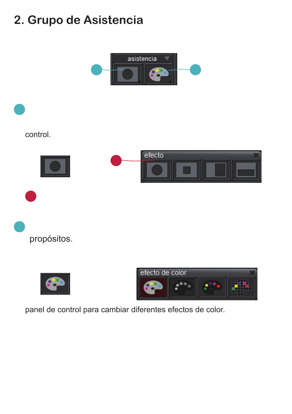 Grupo de asistencia | Optoma DC350 User Manual | Page 57 / 60