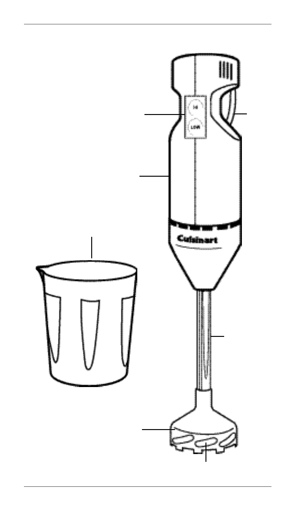 The parts | Cuisinart CSB-33 User Manual | Page 4 / 20