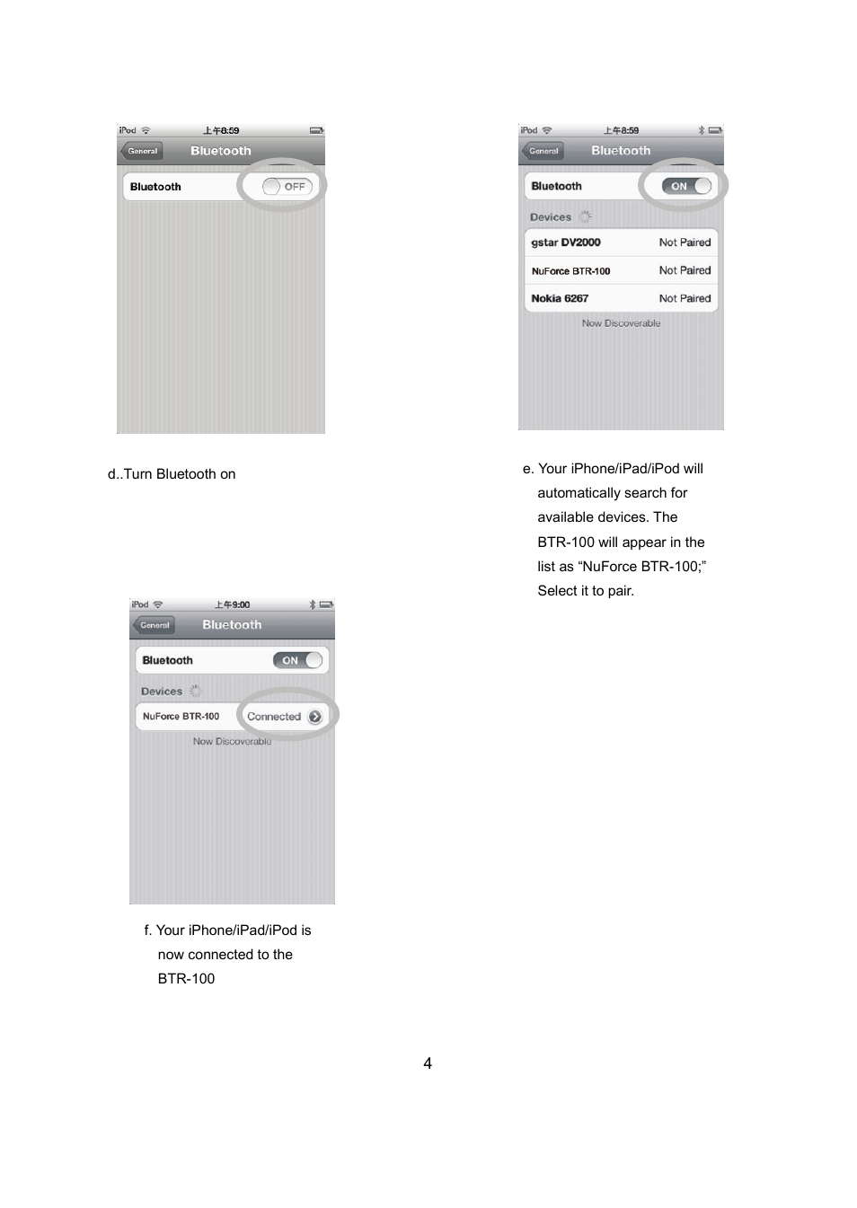 Optoma BTR100 User Manual | Page 5 / 9