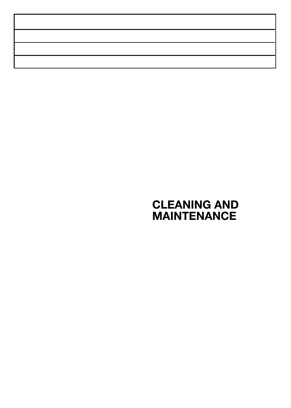 Cleaning and maintenance | Cuisinart CEC-7C User Manual | Page 6 / 10