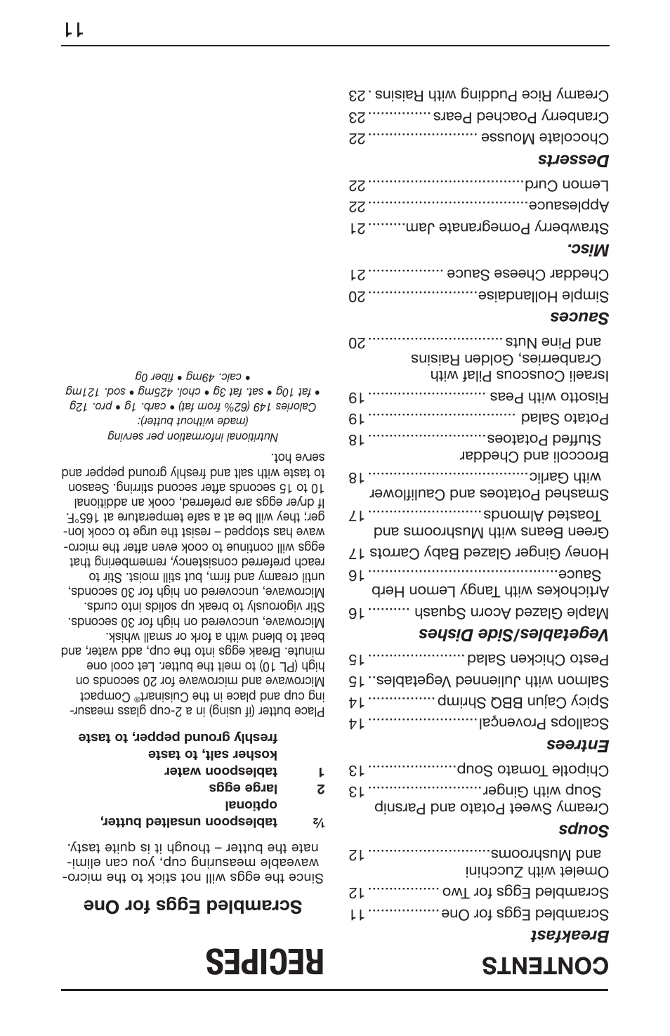 Cuisinart CMW-55 Series User Manual | Page 30 / 41