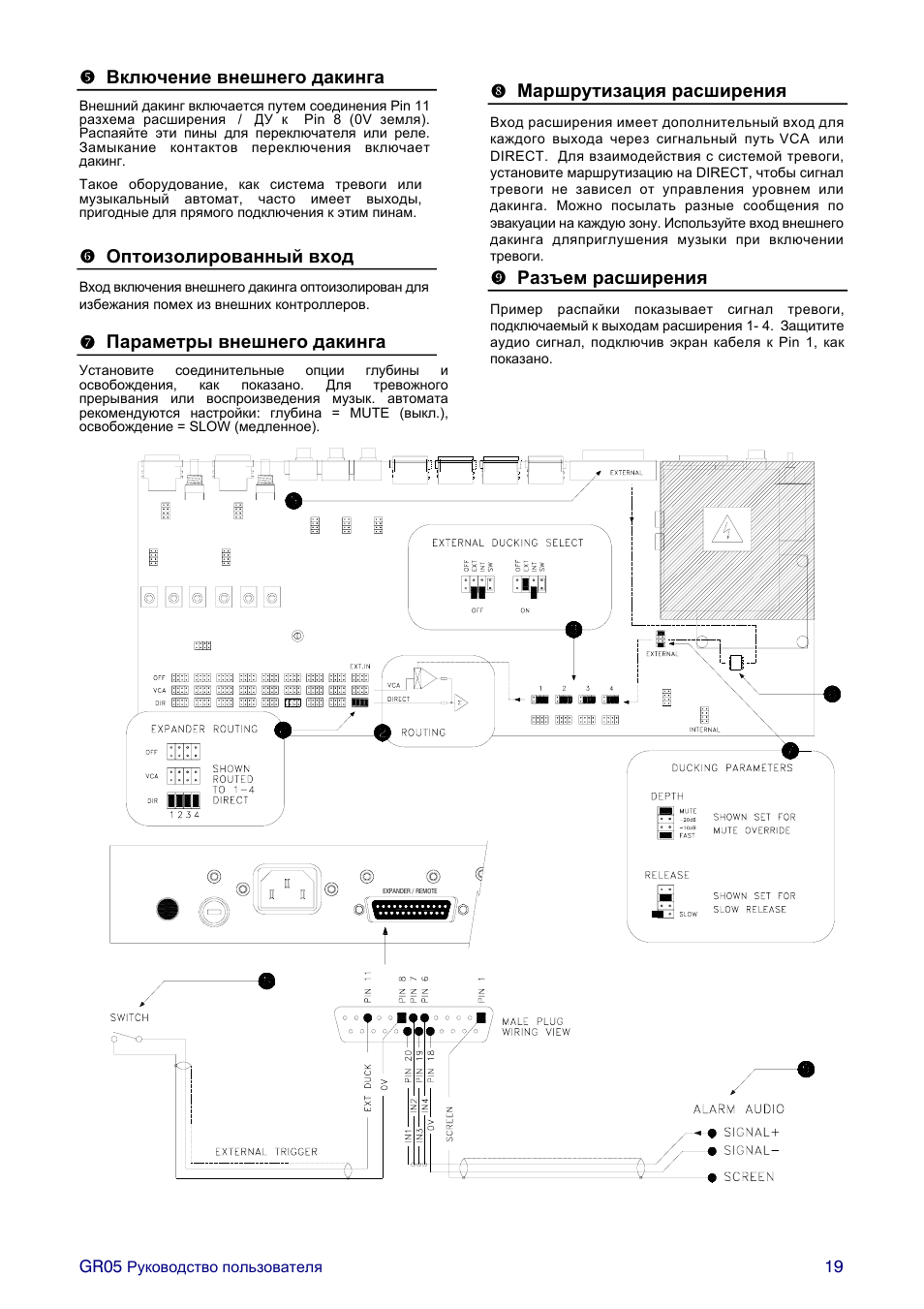 Allen&Heath GR05 User Manual | Page 19 / 24