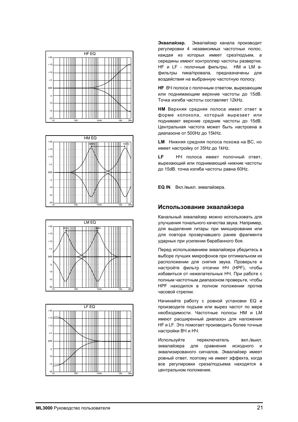 Allen&Heath ML3000 User Manual | Page 21 / 48