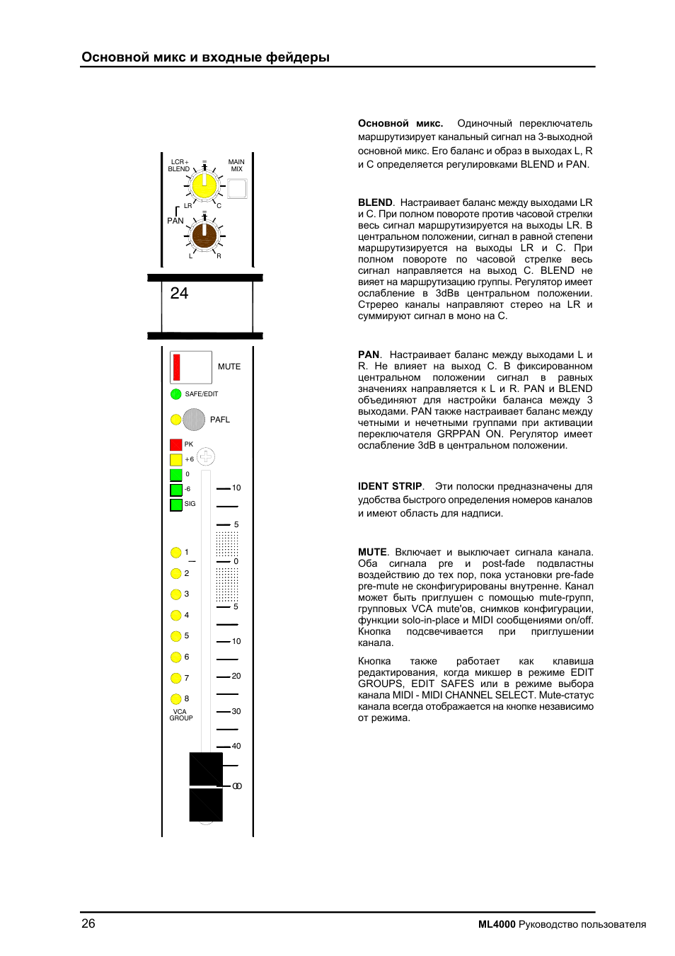 Allen&Heath ML4000 User Manual | Page 26 / 55