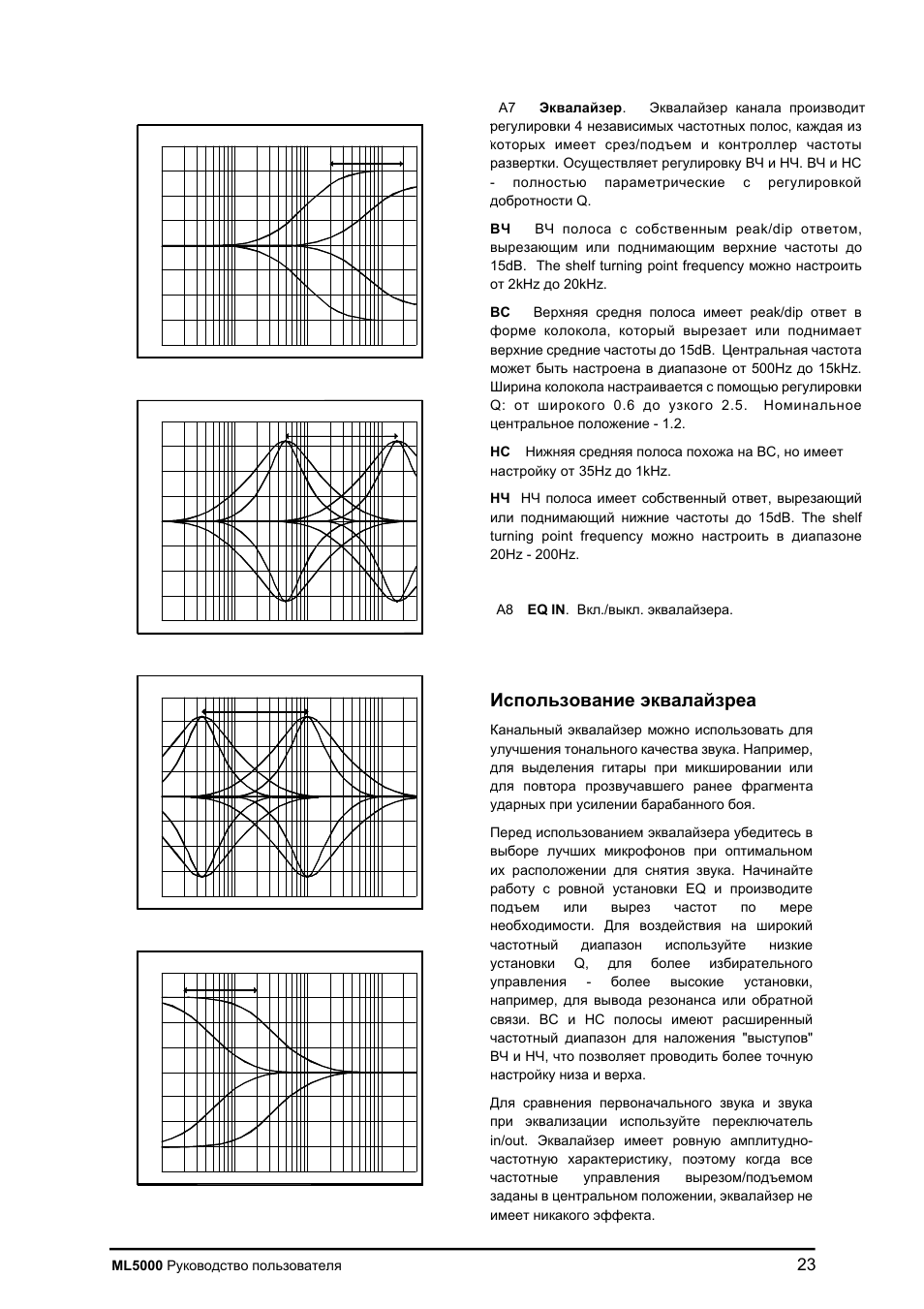 Allen&Heath ML5000 User Manual | Page 23 / 60