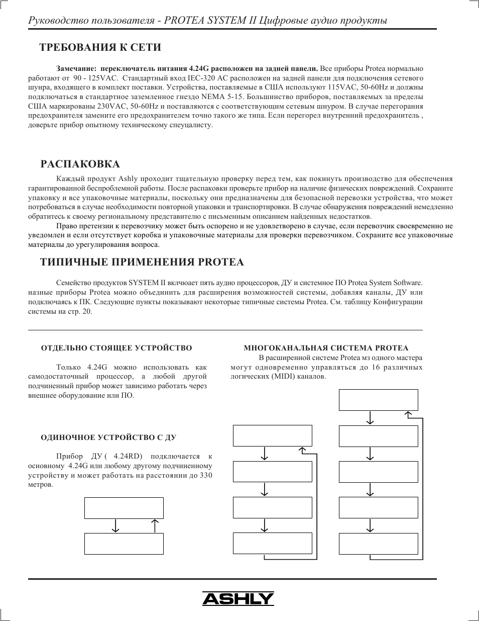 Protea system ii 6 2, T protea | Ashly Audio 4.24G User Manual | Page 6 / 20