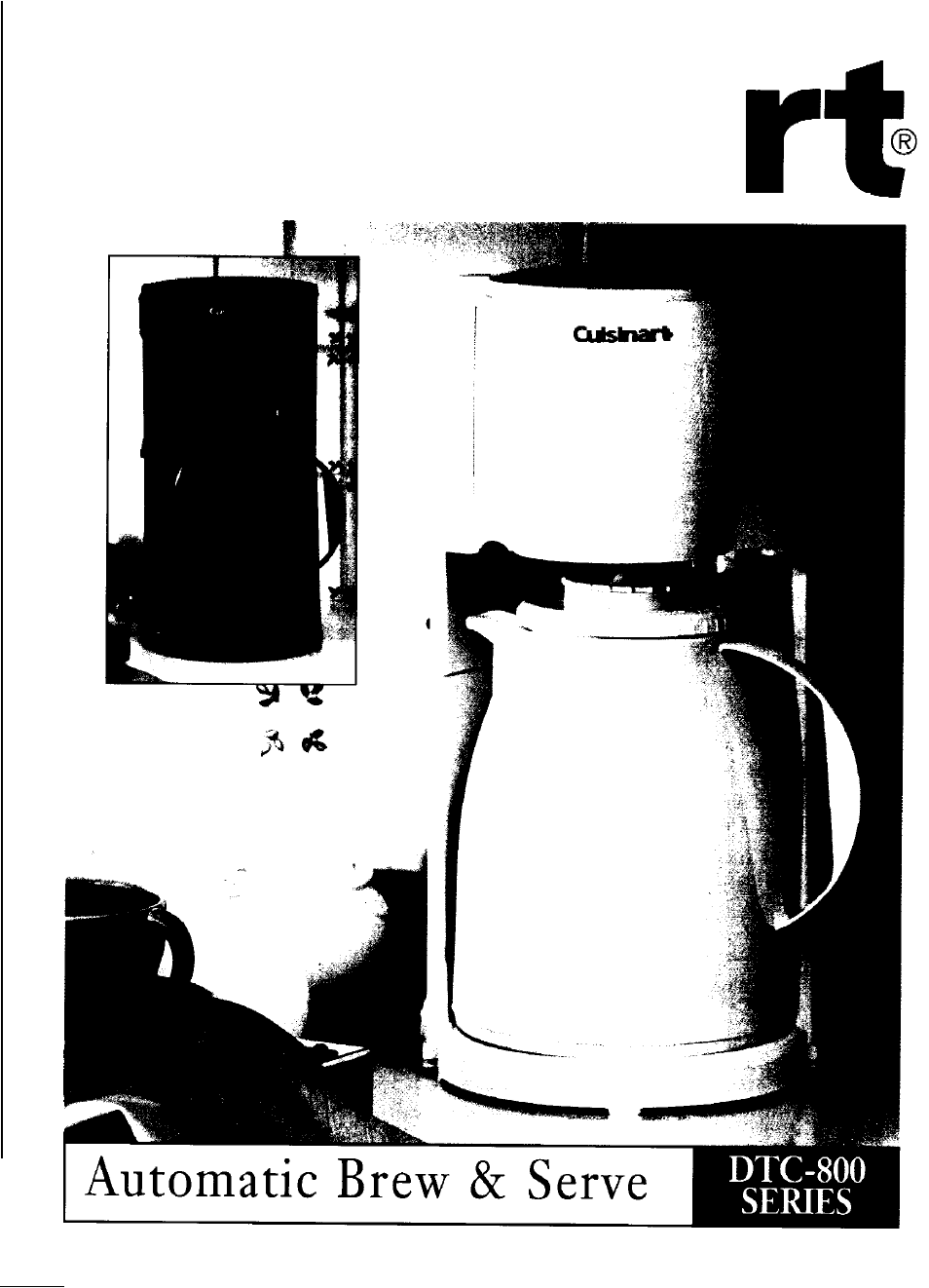 Cuisinart DTC-800 Series User Manual | 8 pages