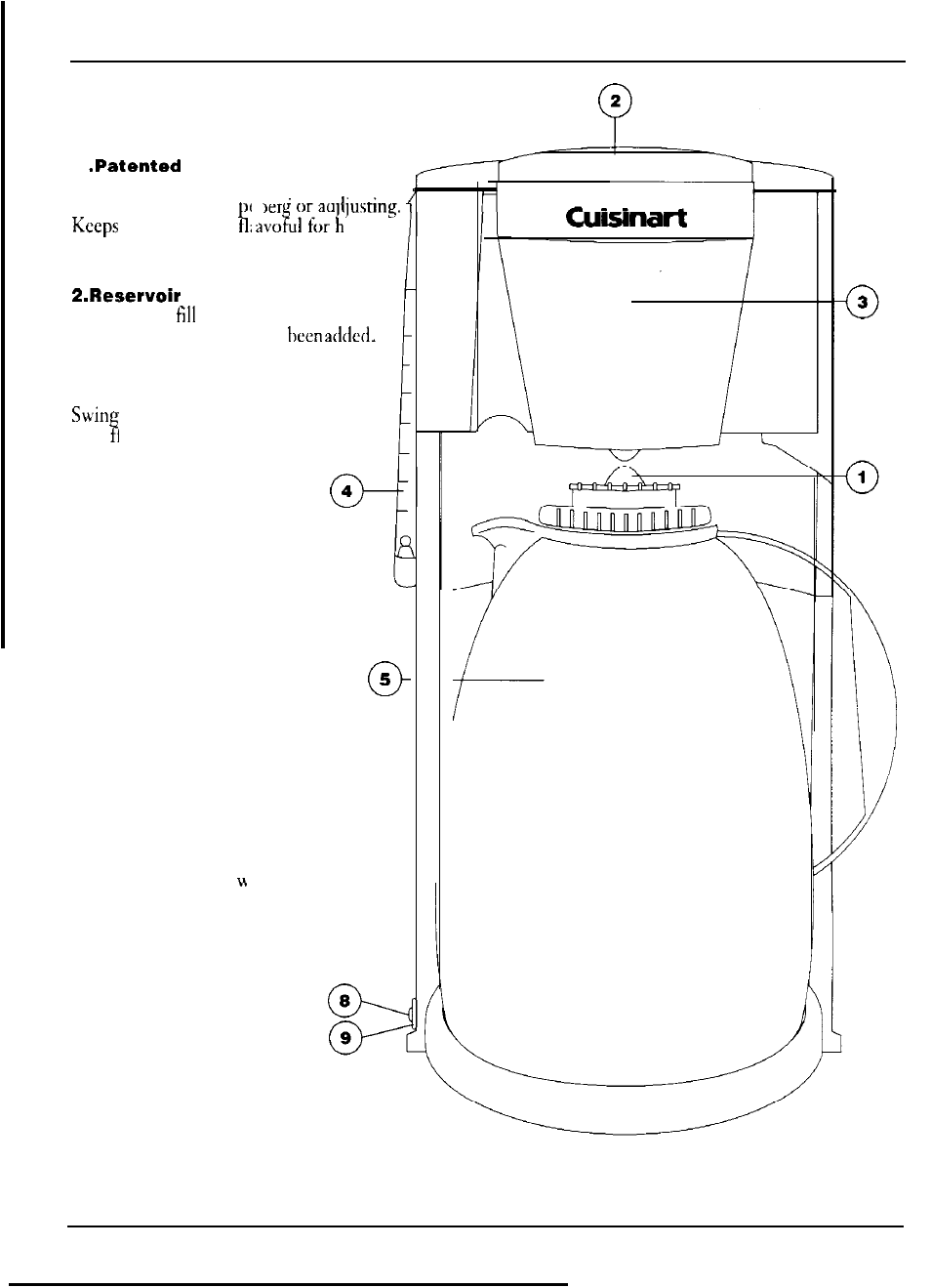 Features and benefits | Cuisinart DTC-800 Series User Manual | Page 6 / 8