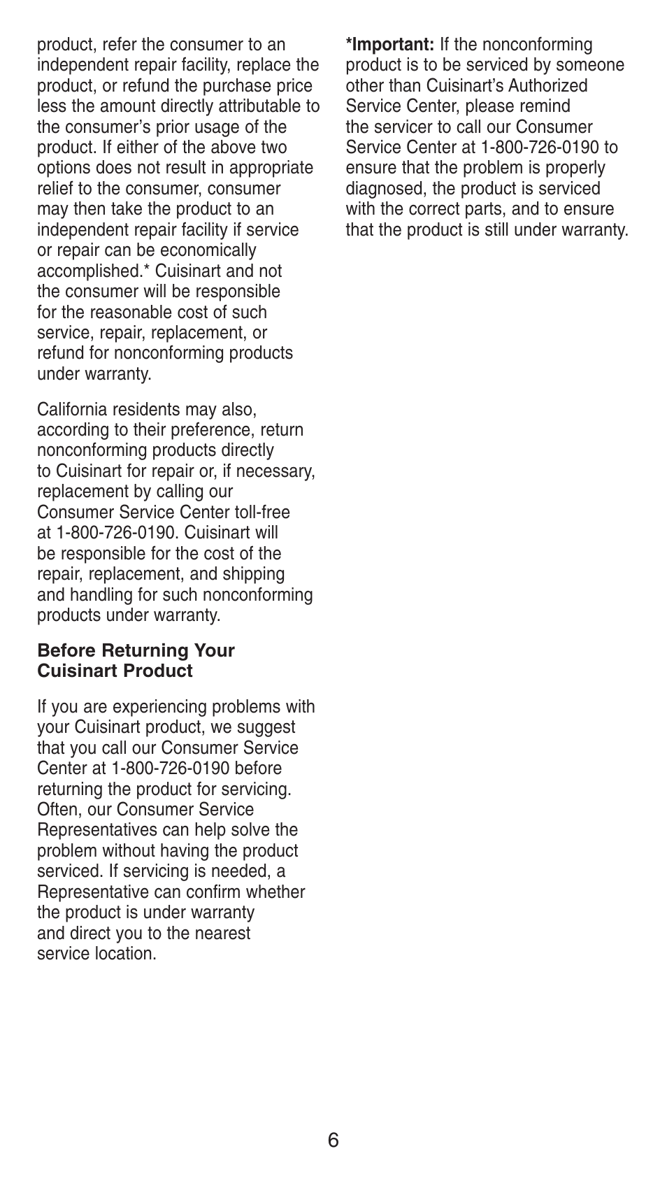 Cuisinart CSC-650C User Manual | Page 7 / 9