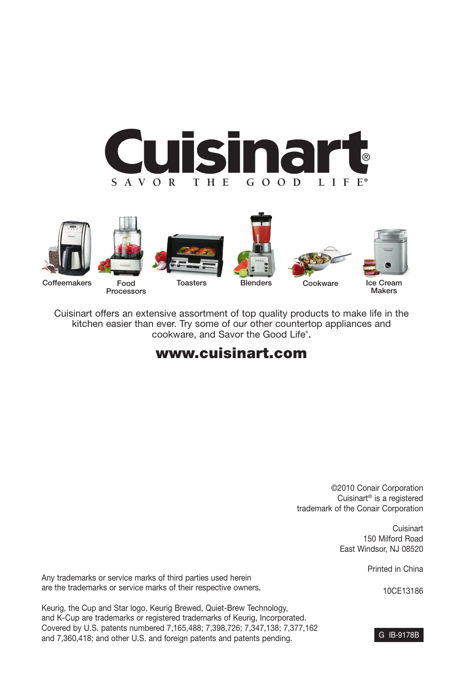 Keurig Cuisinart SS-700 User Manual | Page 24 / 25