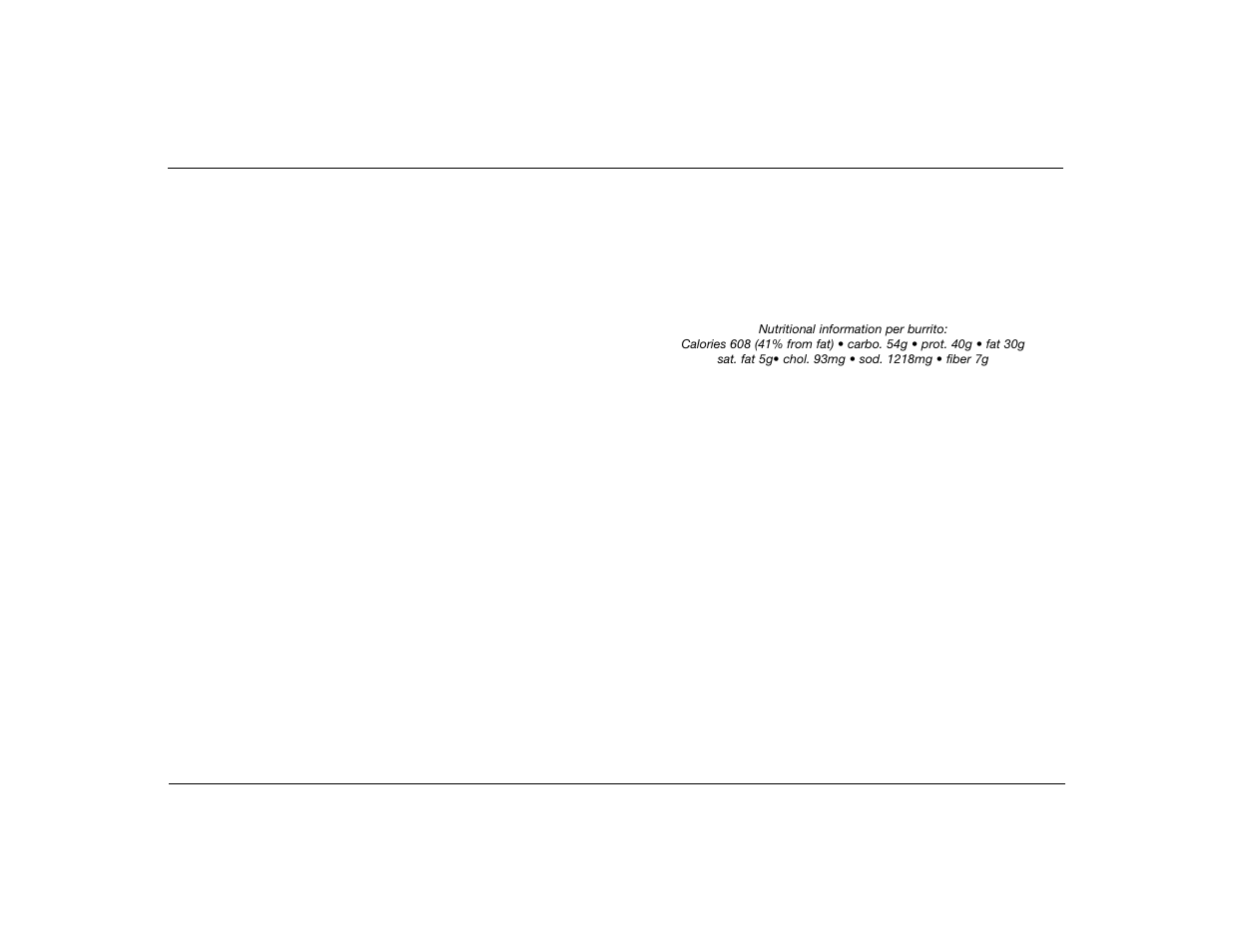 Sausage and bean burritos, Variation | Cuisinart TOB-30 Series User Manual | Page 10 / 19