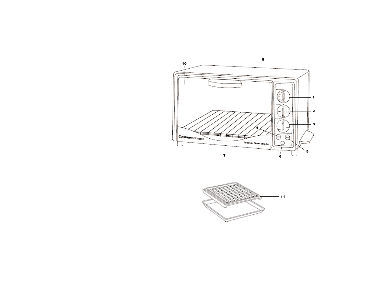 Features and benefits | Cuisinart TOB-30 Series User Manual | Page 4 / 19