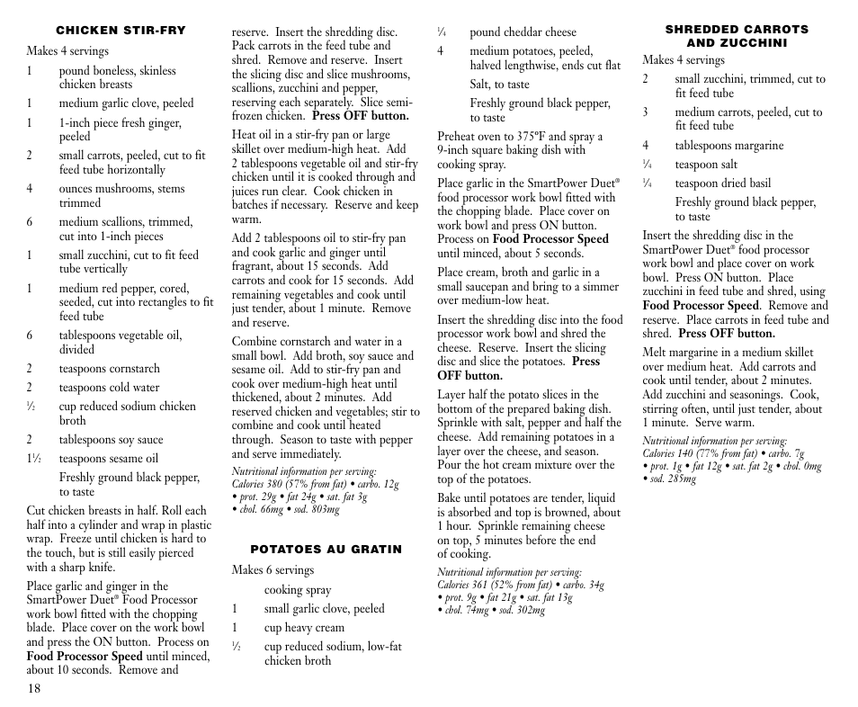 Cuisinart FPB-5 User Manual | Page 19 / 25