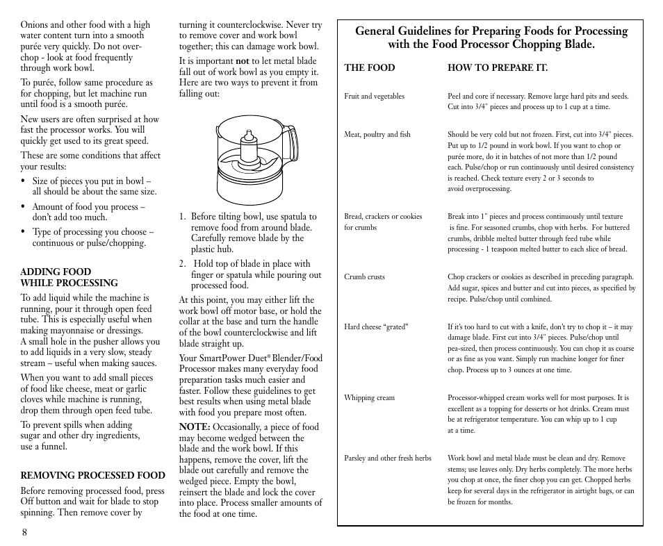 Cuisinart FPB-5 User Manual | Page 9 / 25