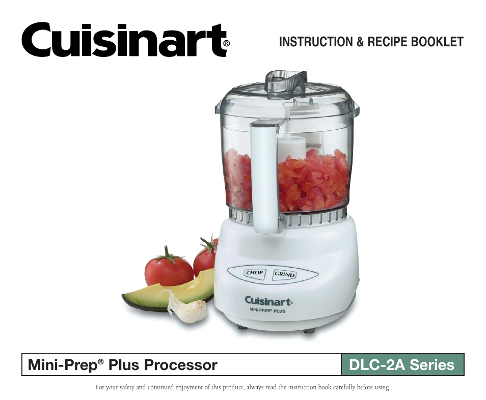 Cuisinart DLC-2A User Manual | 14 pages