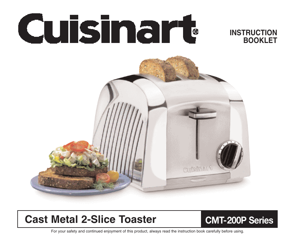 Cuisinart CMT-200P User Manual | 9 pages