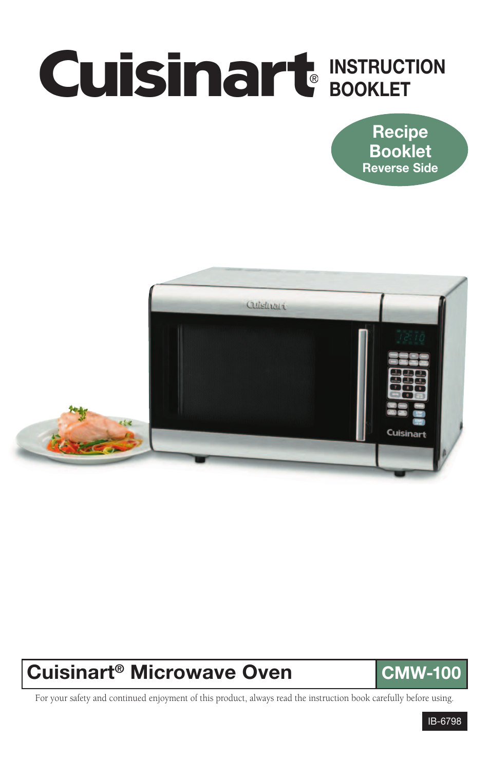 Cuisinart CMW-100 User Manual | 7 pages