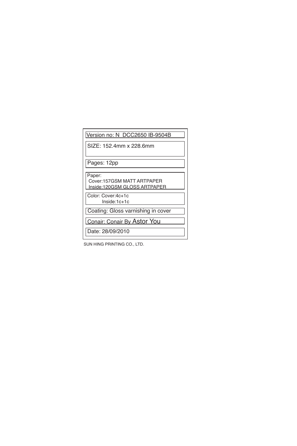Astor you | Cuisinart DCC-2650 User Manual | Page 13 / 13