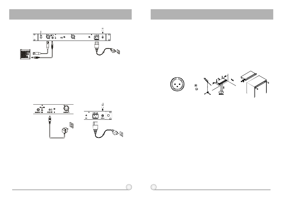 Dual channel receiver | MIPRO act707de(2ce143d) User Manual | Page 4 / 9