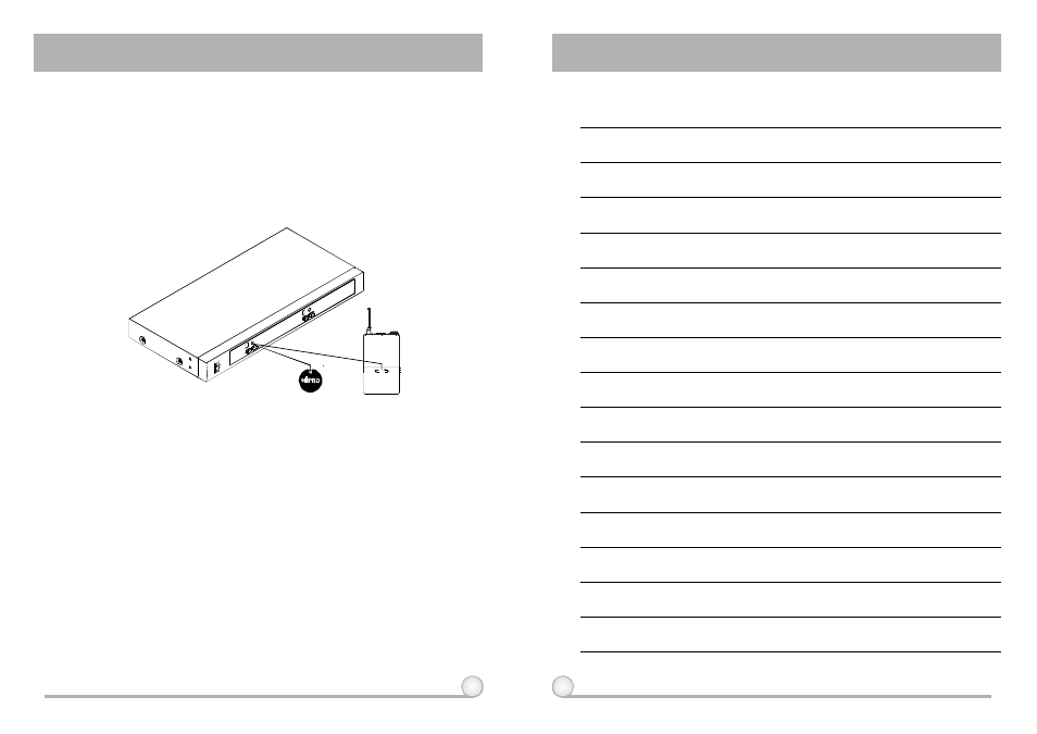 Dual channel receiver | MIPRO act707de(2ce143d) User Manual | Page 6 / 9