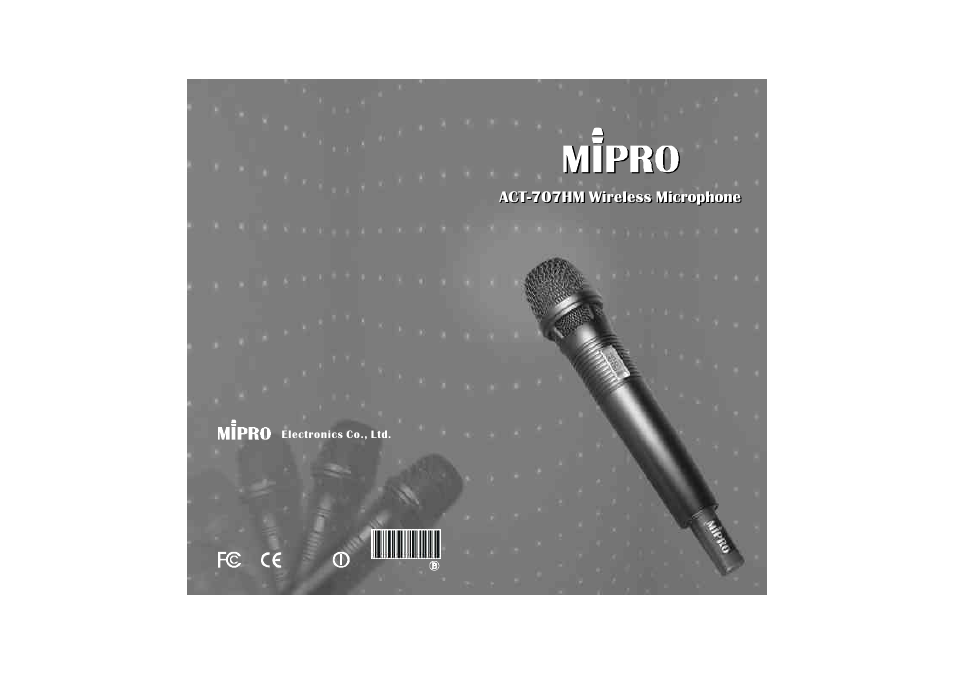 MIPRO act707hm(2ce141b) User Manual | 4 pages