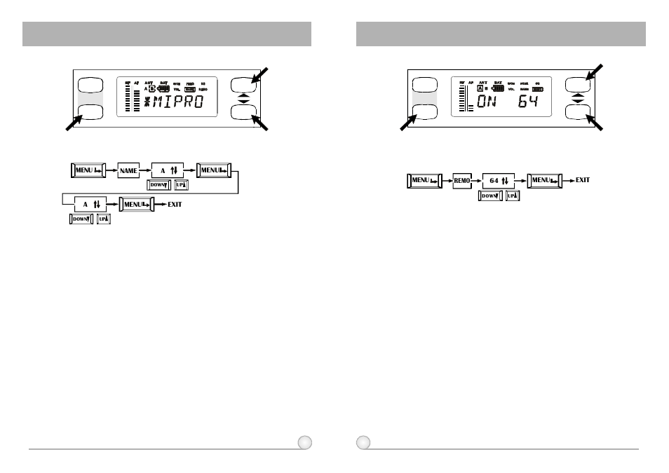 Act single channel wireless receiver | MIPRO act707s-ii(2ce149)b User Manual | Page 8 / 14