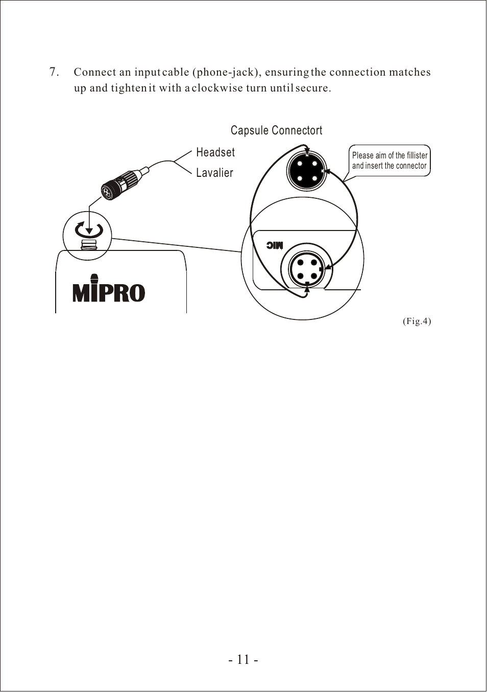 MIPRO ma101 User Manual | Page 14 / 15