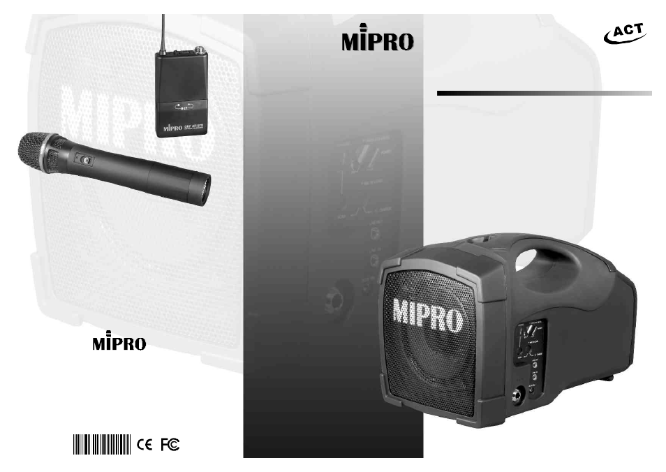 MIPRO ma101a User Manual | 9 pages