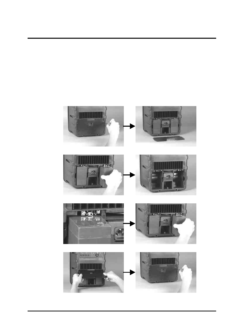 Wireless amplifier, Replacing batteries | MIPRO ma705(2ce161) User Manual | Page 7 / 23