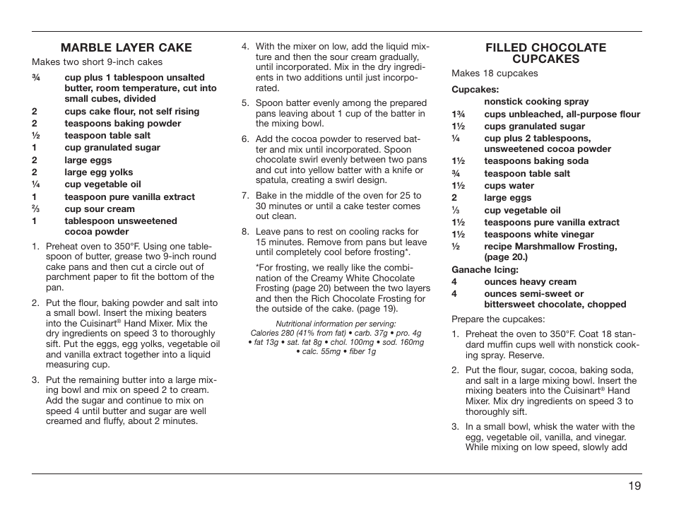 Cuisinart Power Advantage HM-90S User Manual | Page 19 / 33