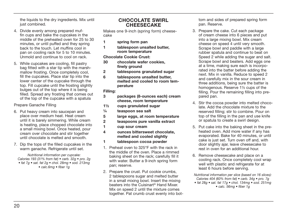 Cuisinart Power Advantage HM-90S User Manual | Page 20 / 33