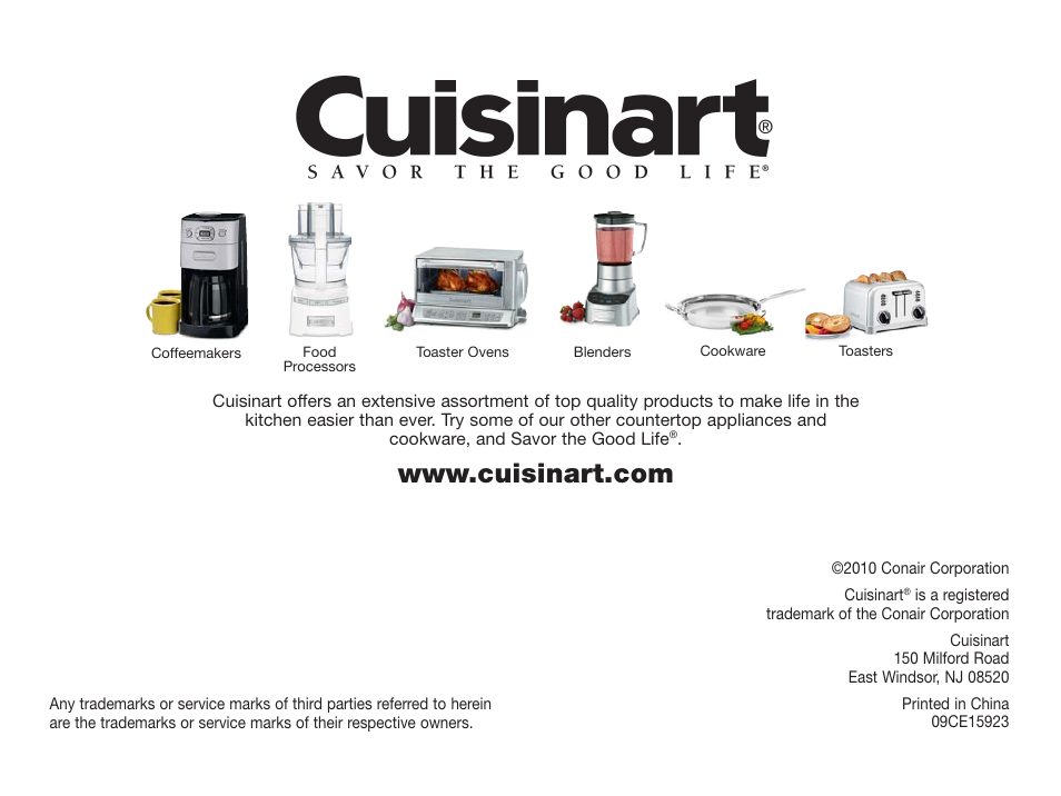 Cuisinart Power Advantage HM-90S User Manual | Page 26 / 33