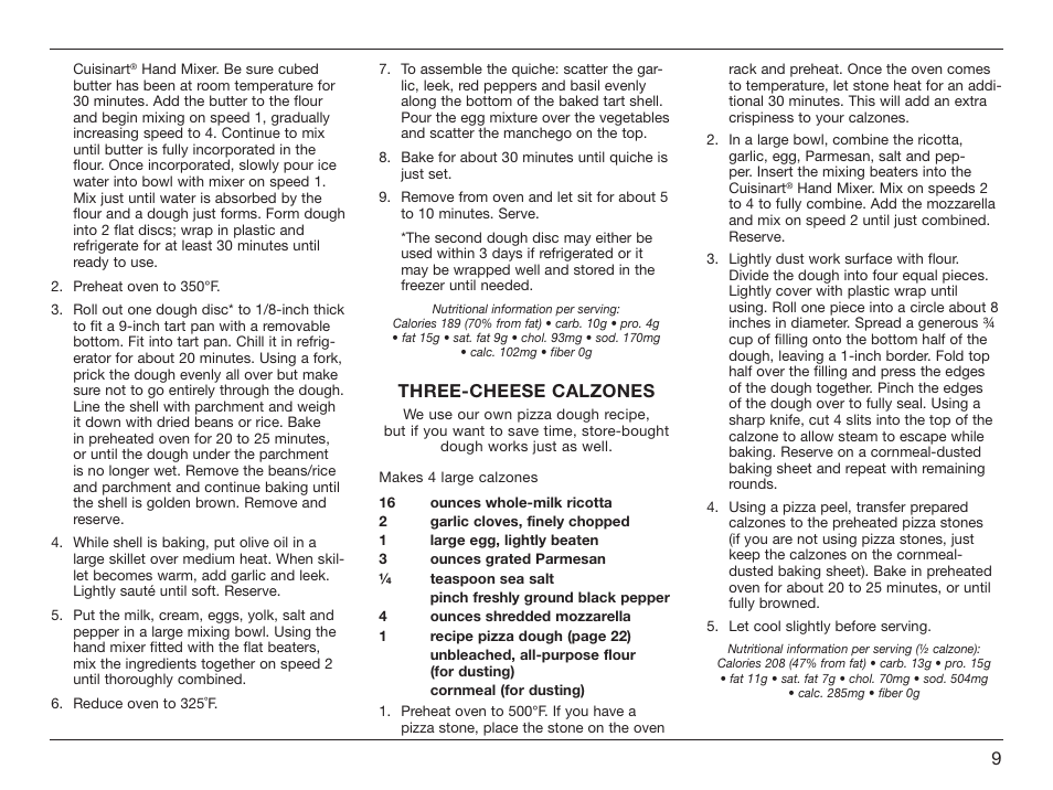 Cuisinart Power Advantage HM-90S User Manual | Page 9 / 33