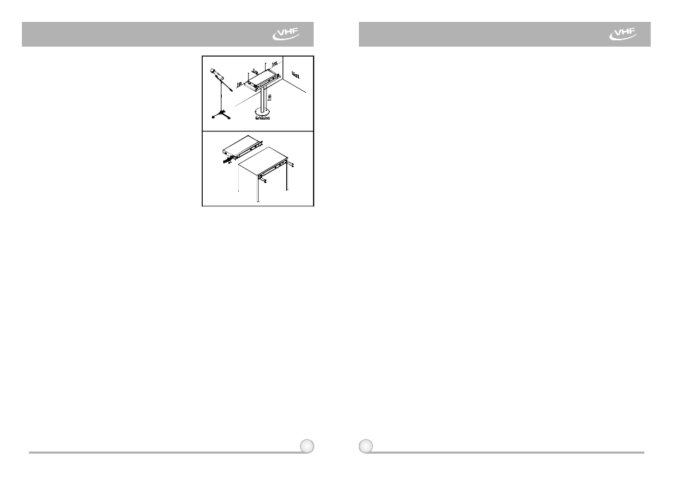 Dual channel wireless receiver | MIPRO mr123da(2ce229) User Manual | Page 4 / 9