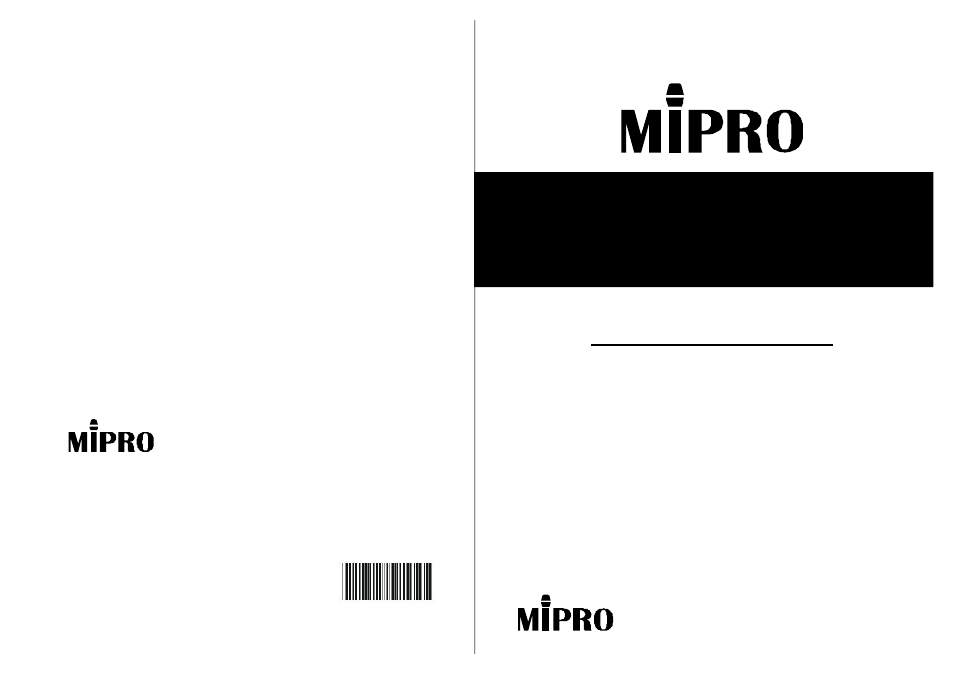 MIPRO mr515(2ce095) User Manual | 8 pages