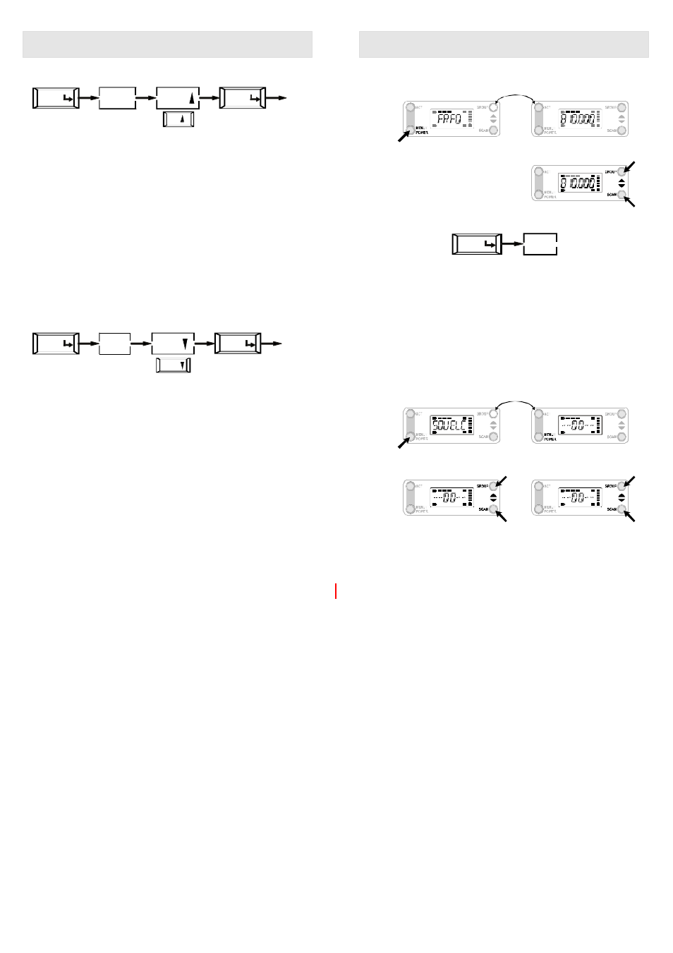 Professional eng receiver, Button operation: operating instructions, Group" set-up instructions | Channelsetup instructions, Freq menu, Gr/ch menu scan exit menu, Gr ch ---- menu group, Exit menu | MIPRO mr90(2ce198) User Manual | Page 5 / 9