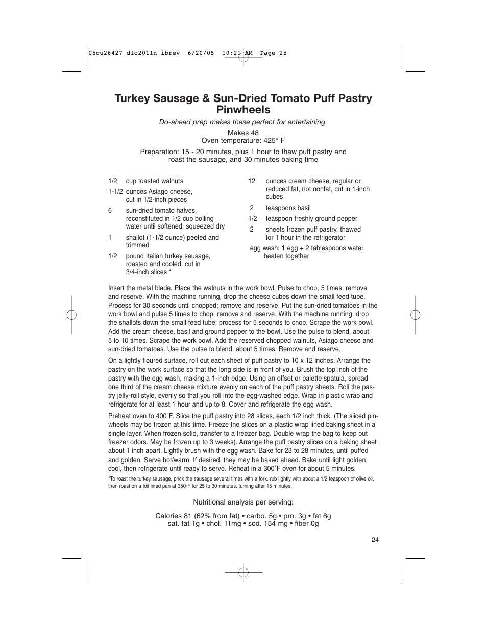Cuisinart DLC-2011N User Manual | Page 25 / 68