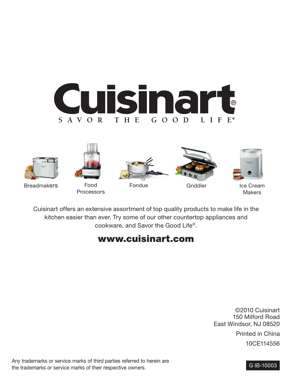 Cuisinart CWC-1200DZ User Manual | Page 12 / 13